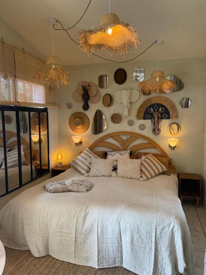 Boho Style Bungalow With Ocean View Mogan Bagian luar foto